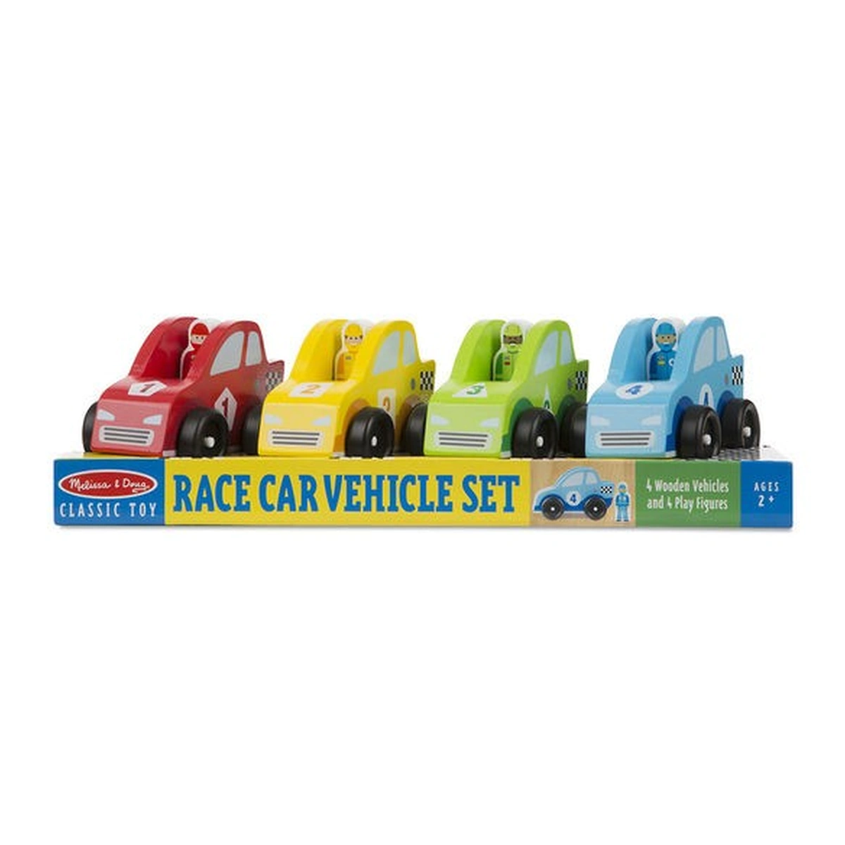 Set masinute de curse din lemn Melissa and Doug [1]