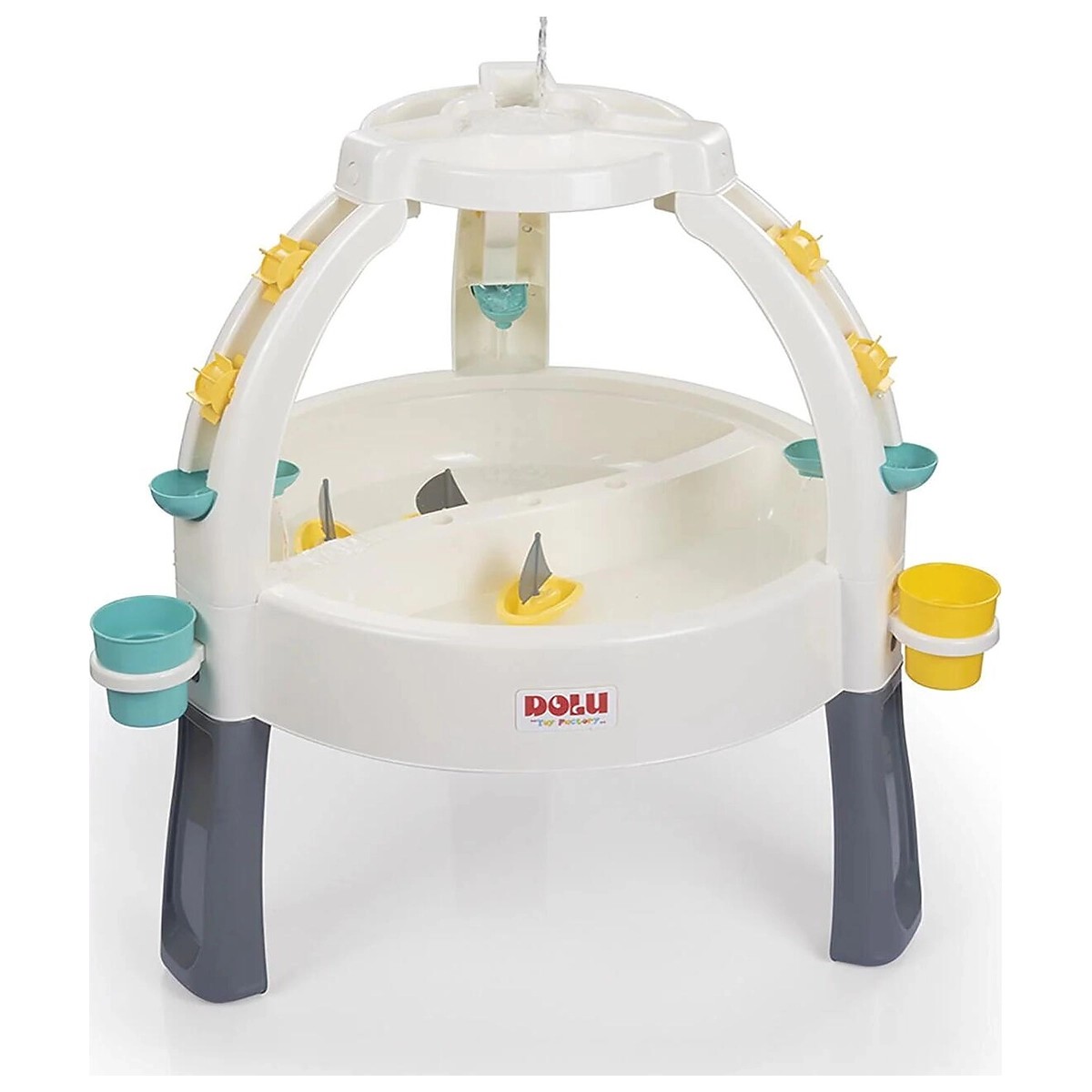 Jucarii exterior - Set masuta activitati pentru apa si nisip - Pastel DOLU 2 ani+