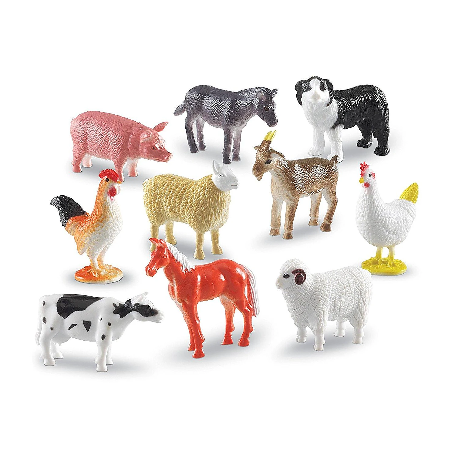 Litere, limbaj, cifre - Set pentru sortat - Animalutele mele preferate