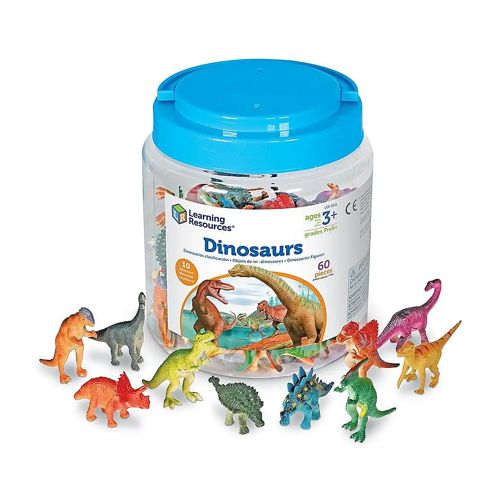 Set pentru sortat - Dinozauri jucausi (60 piese) [2]