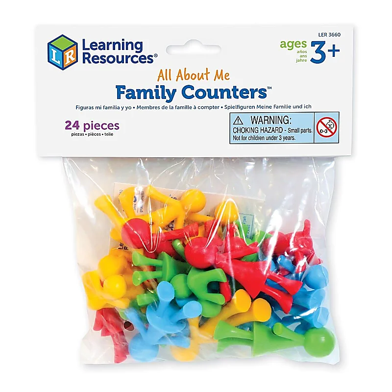 Set pentru sortat si numarat - Familia mea Learning Resources 7 ani [1]