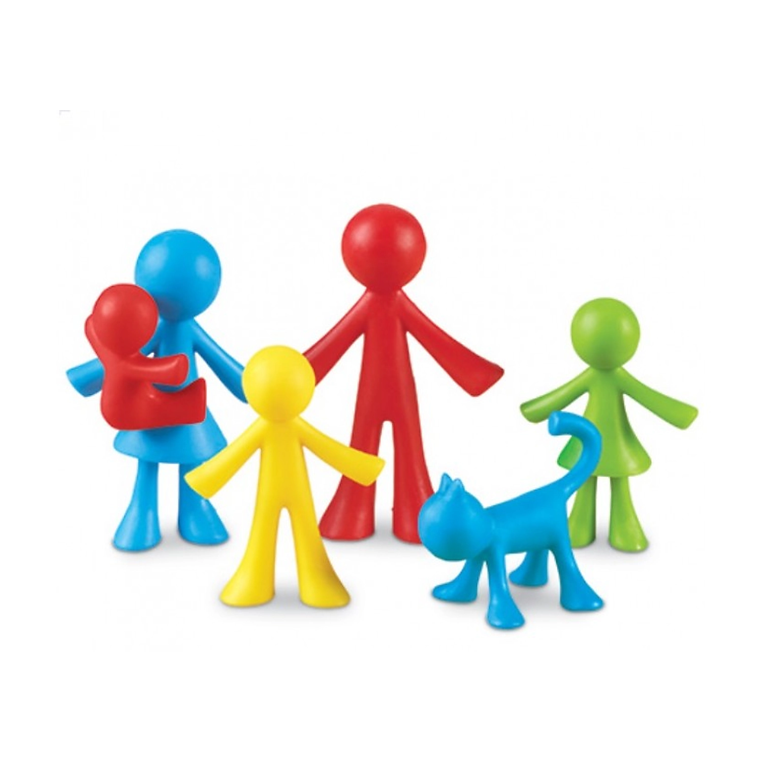 Jucarii educative - Set pentru sortat si numarat - Familia mea