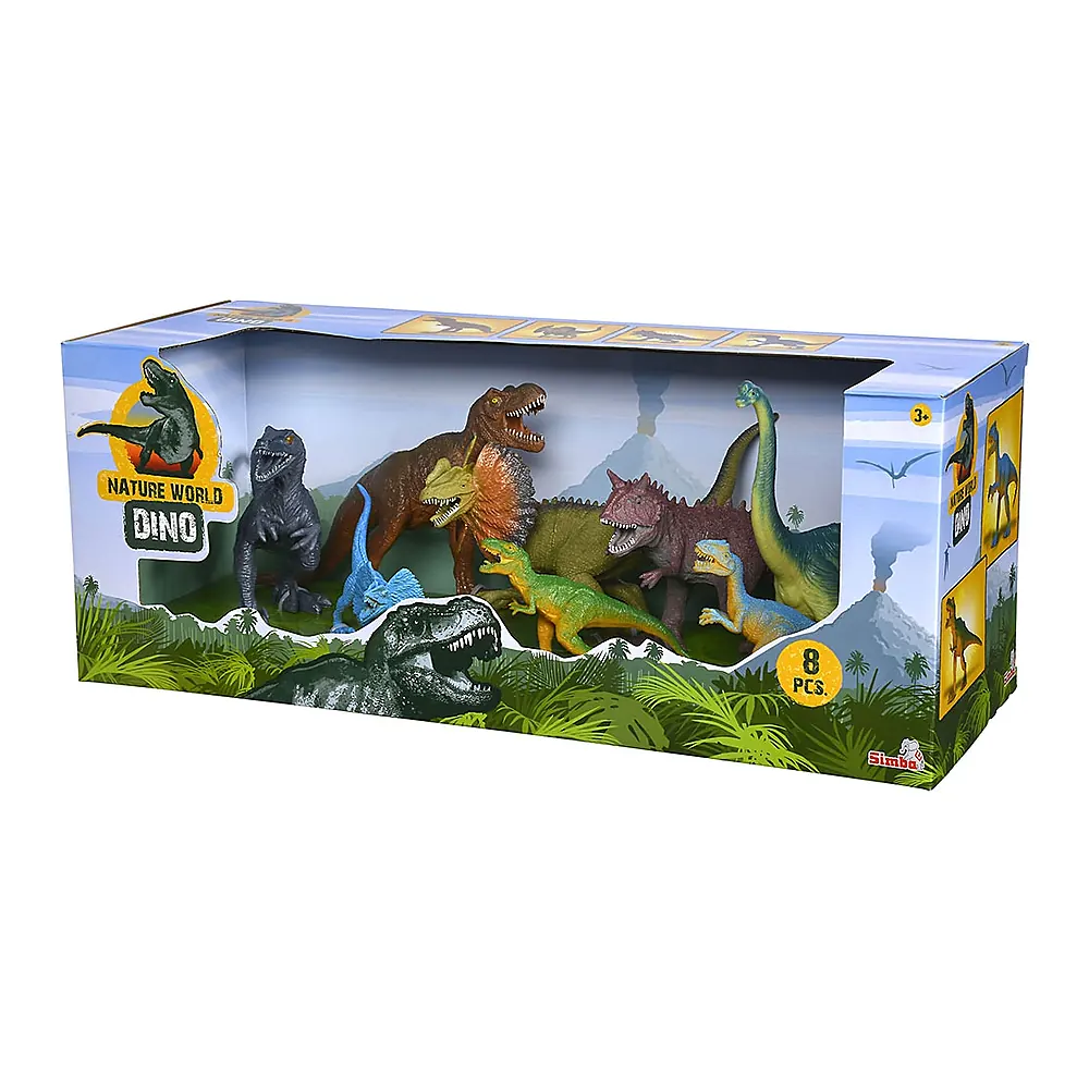 Set Simba Big Dino cu 8 dinozauri [1]