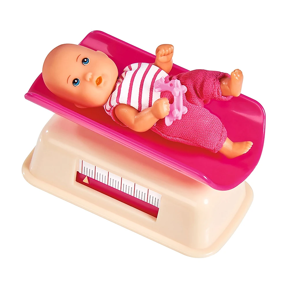 Set Simba Steffi Love New Born Baby Set papusa 29 cm, 1 bebelus si accesorii [4]