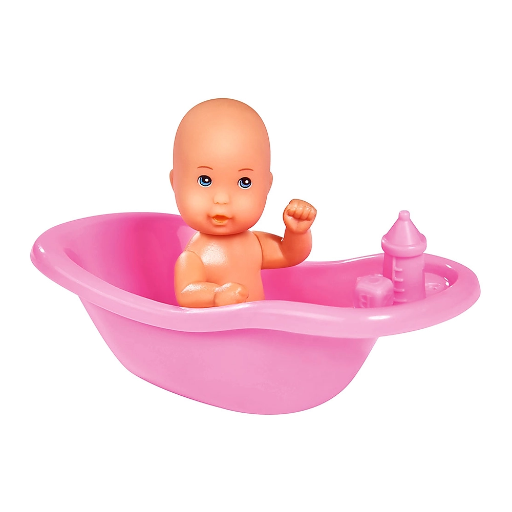 Set Simba Steffi Love New Born Baby Set papusa 29 cm, 1 bebelus si accesorii [3]