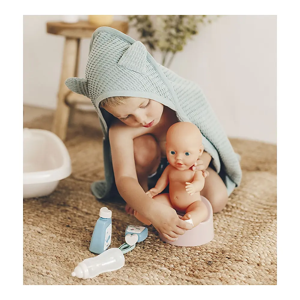 Set Smoby Baby Nurse cadita, olita si accesorii pentru papusi [7]