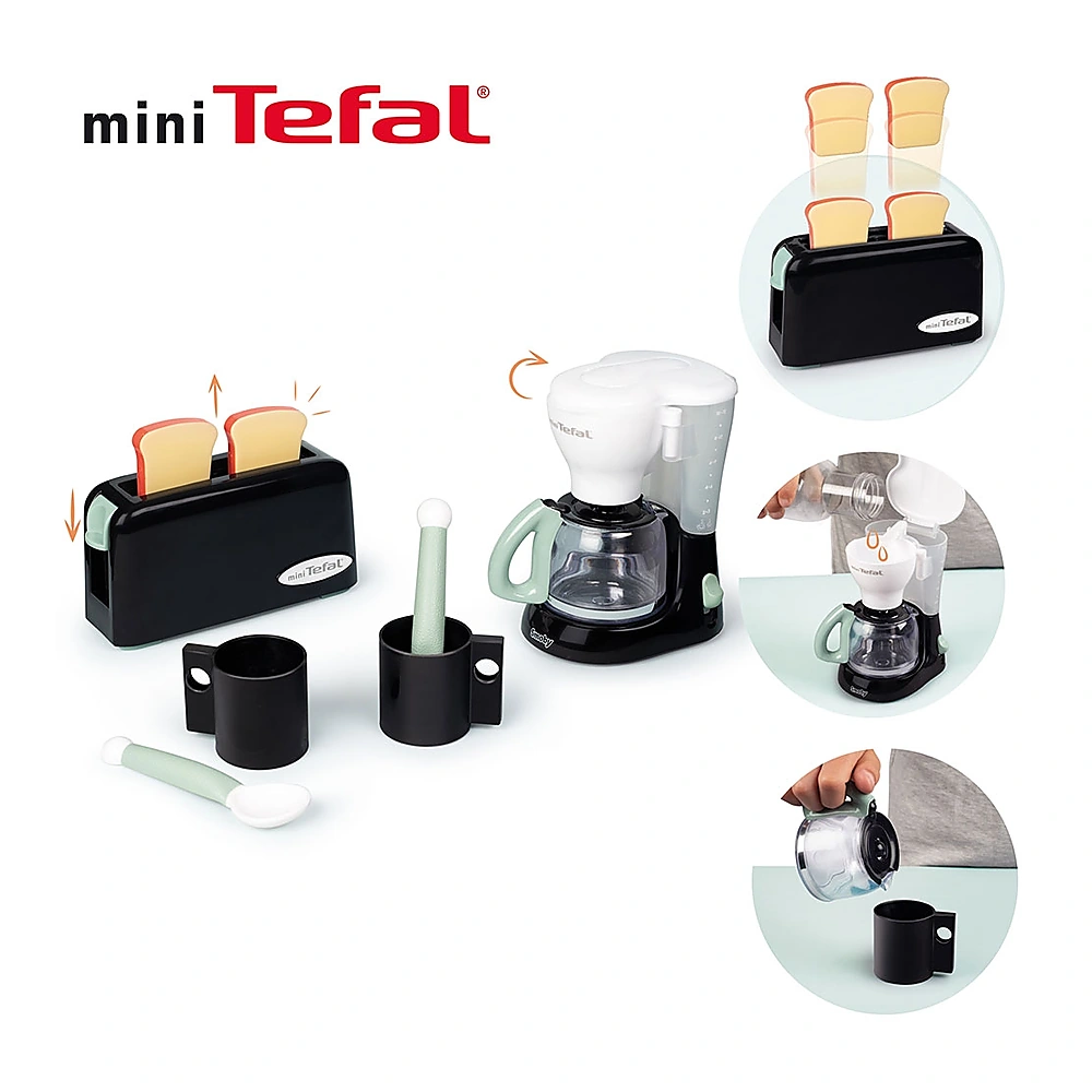 Set Smoby Tefal Breakfast negru [1]