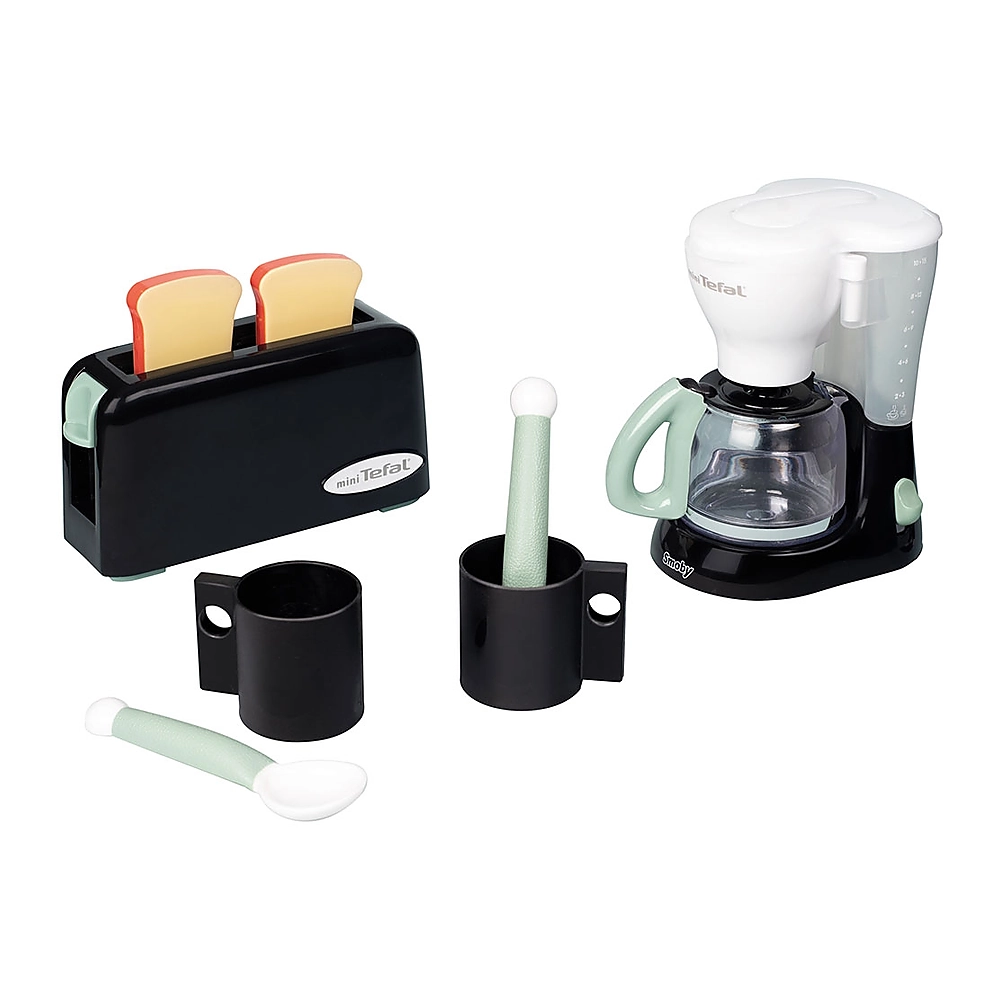 Accesorii pentru bucatarie - Set Smoby Tefal Breakfast negru
