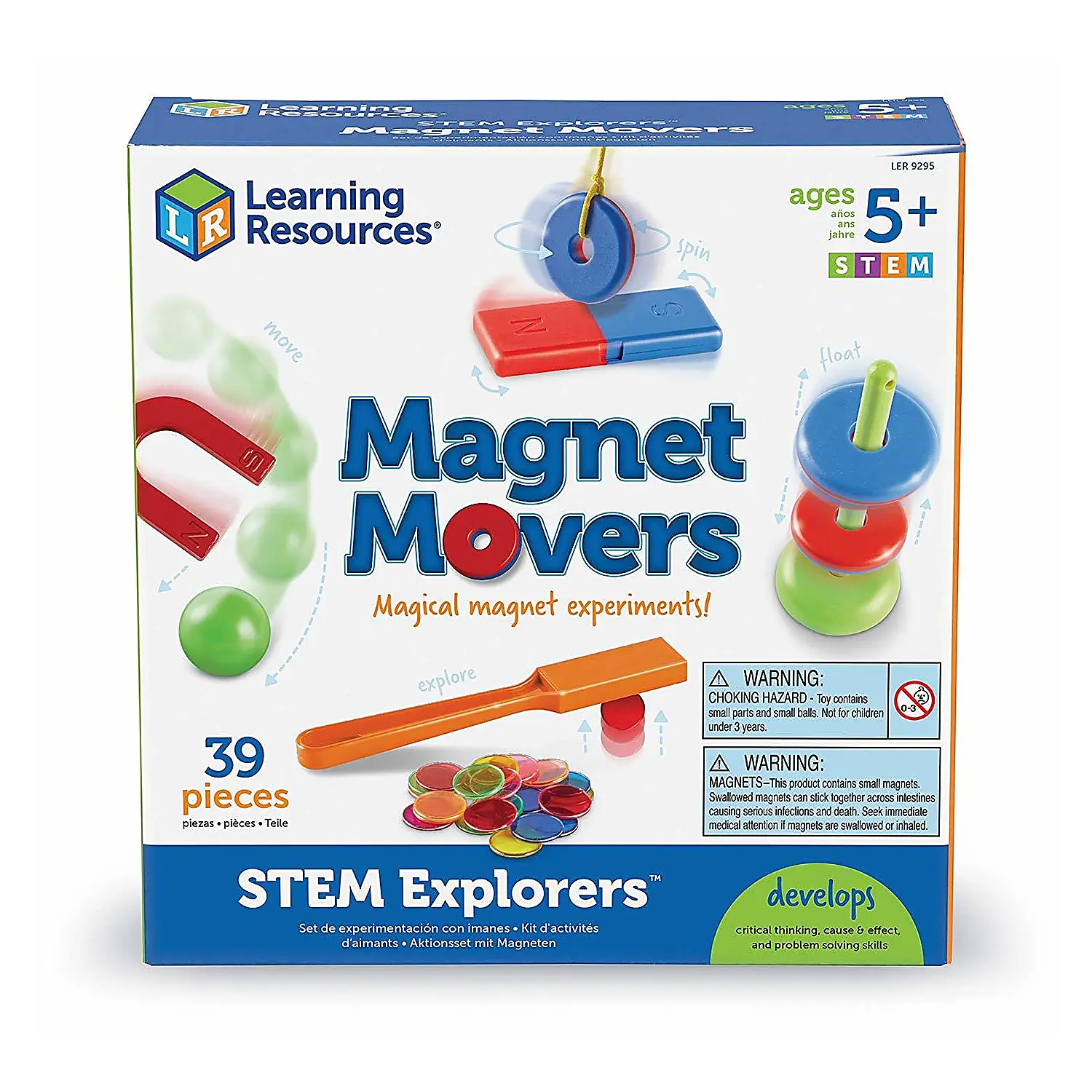 Jucarii educative - Set STEM - Magie cu magneti