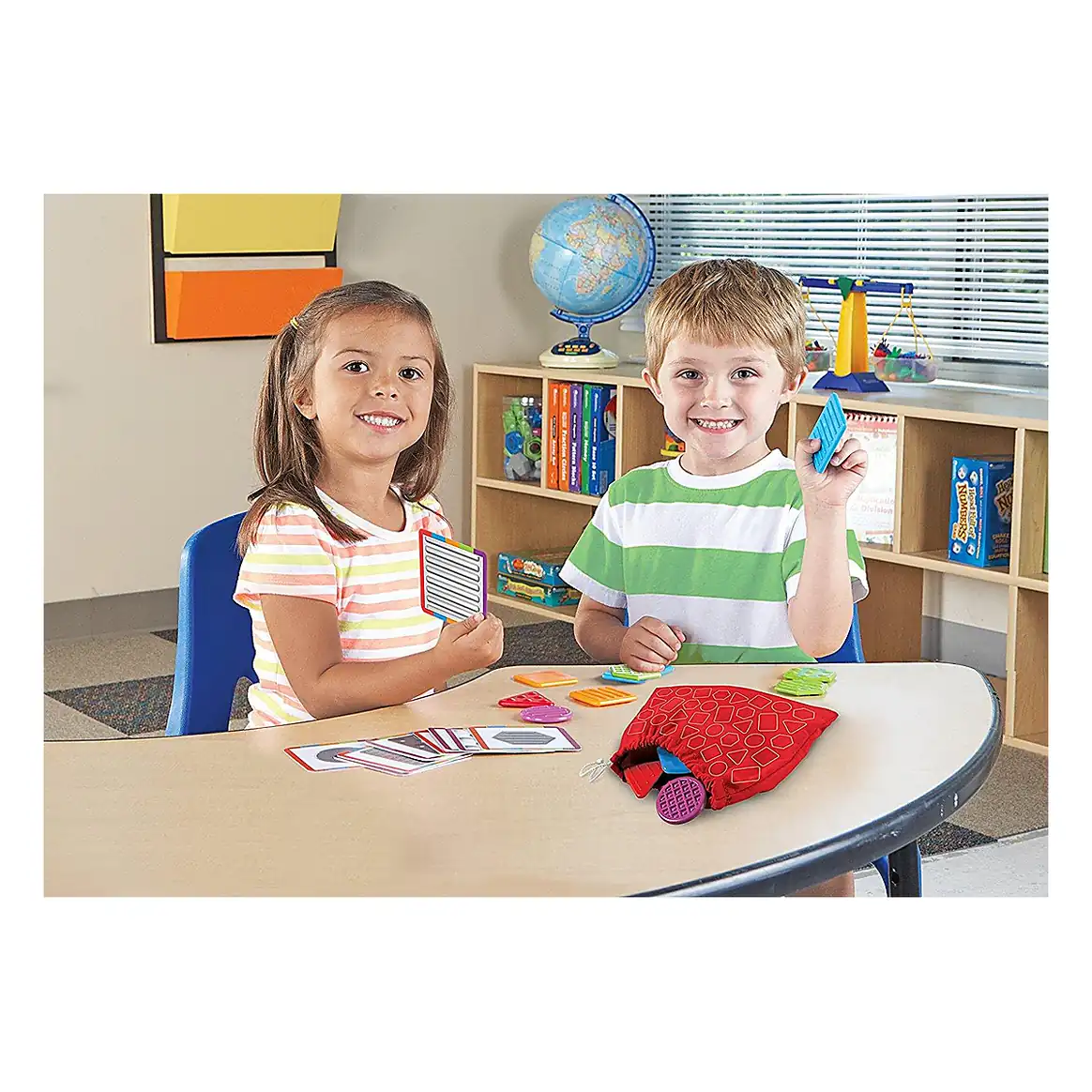 Set tactil - Texturi si forme Learning Resources 7 ani [3]