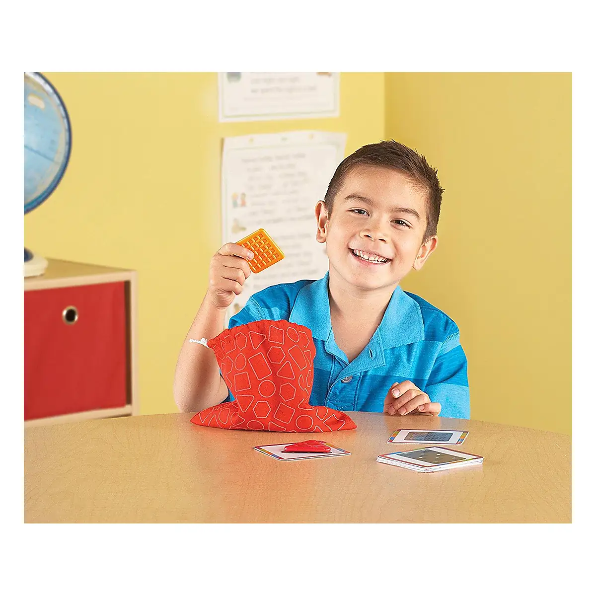 Set tactil - Texturi si forme Learning Resources 7 ani [2]