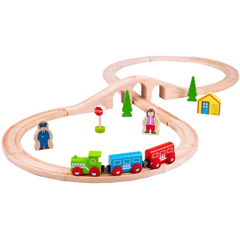 Trenulete si accesorii - Set tren cu cale ferata circulara