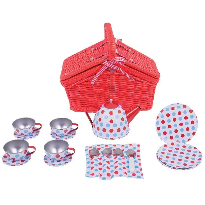 Accesorii pentru bucatarie - Setul meu de picnic cu buline