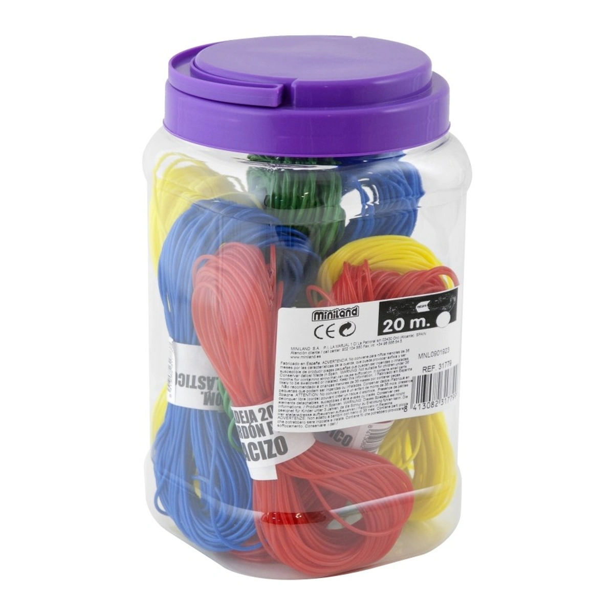 Jocuri de indemanare - Sfori pentru insiretat 20 m - 8 buc - Miniland