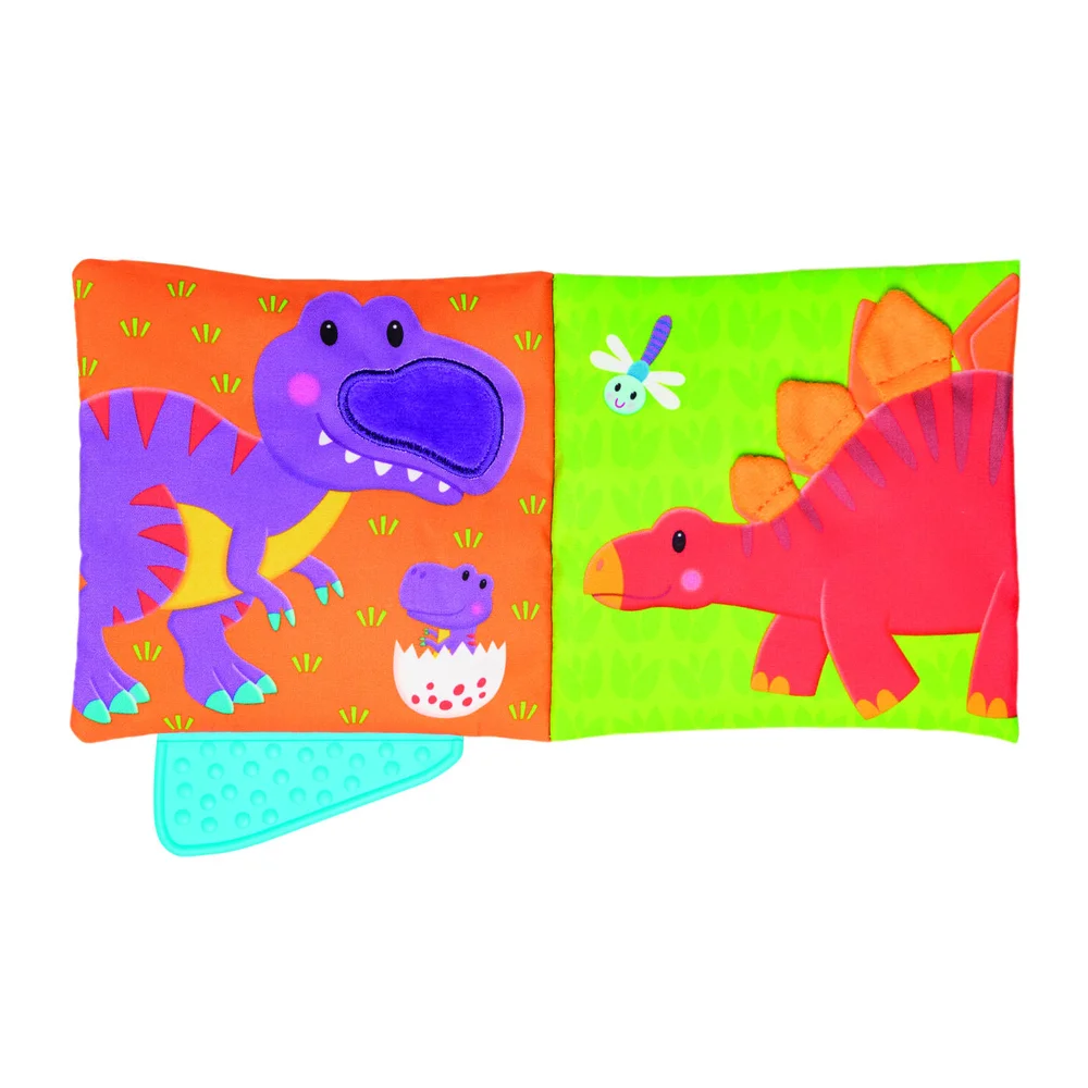 Jucarii de plus - Soft book - Carticica moale Dinozaur