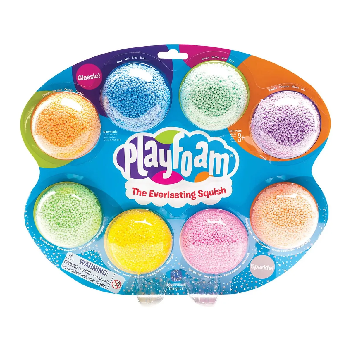 Desen, pictura si modelare - Spuma de modelat - set 8 buc