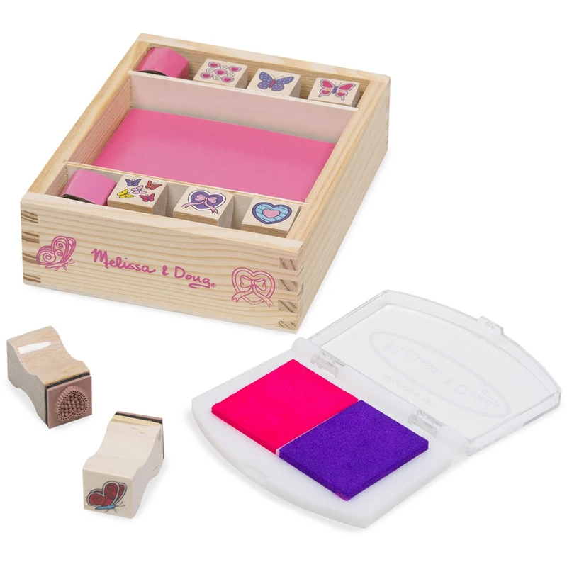 Stampile cu fluturasi si inimioare - Melissa & Doug [1]