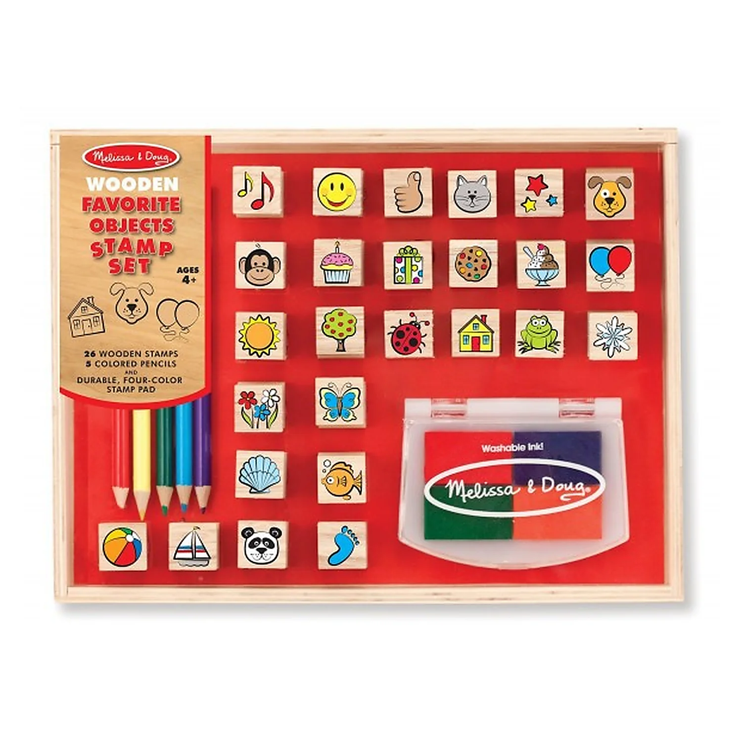 Arta si creativitate - Stampile Obiectele preferate Melissa and Doug