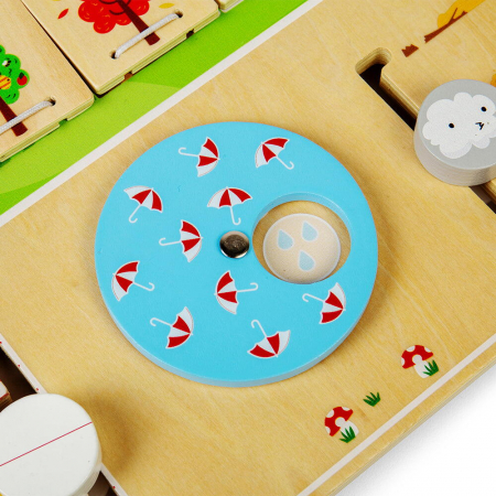 Statie meteo din lemn pentru copii BIGJIGS Toys [1]
