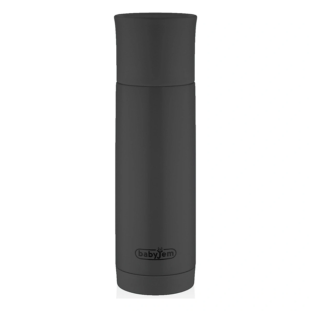 Termosuri - Sticla termos din otel inoxidabil, Antracit, BabyJem, 400 ml