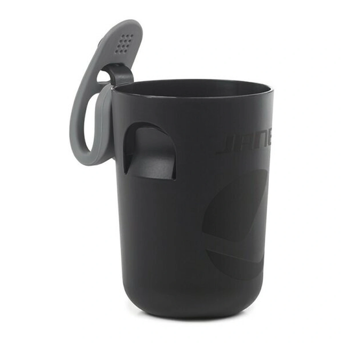 Accesorii carucioare - Suport pentru carucior, Jane, Universal, Pentru biberon/sticla, 15 x 5 x 21 cm, Negru