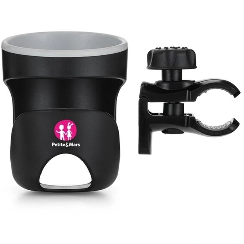 Accesorii carucioare - Suport universal pentru carucior/bicicleta Handy Negru