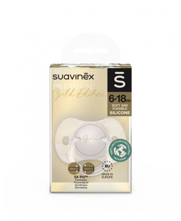 Suzetă fiziologică SX Pro din silicon 6-18 luni [3]