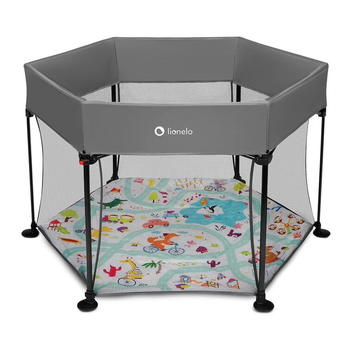 Tarcuri de joaca - Tarc de joaca Roel, Pliere ultra-compacta, Conform cu standardul europeane de securitate EN12227, Multicolor