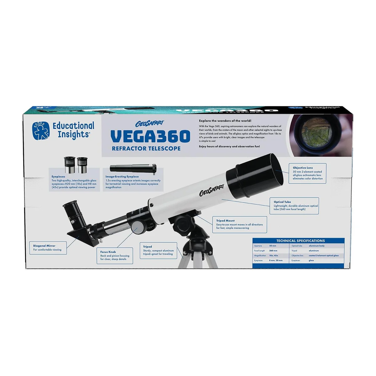 Telescop GeoSafari Vega 360 Educational Insights 12 ani [4]