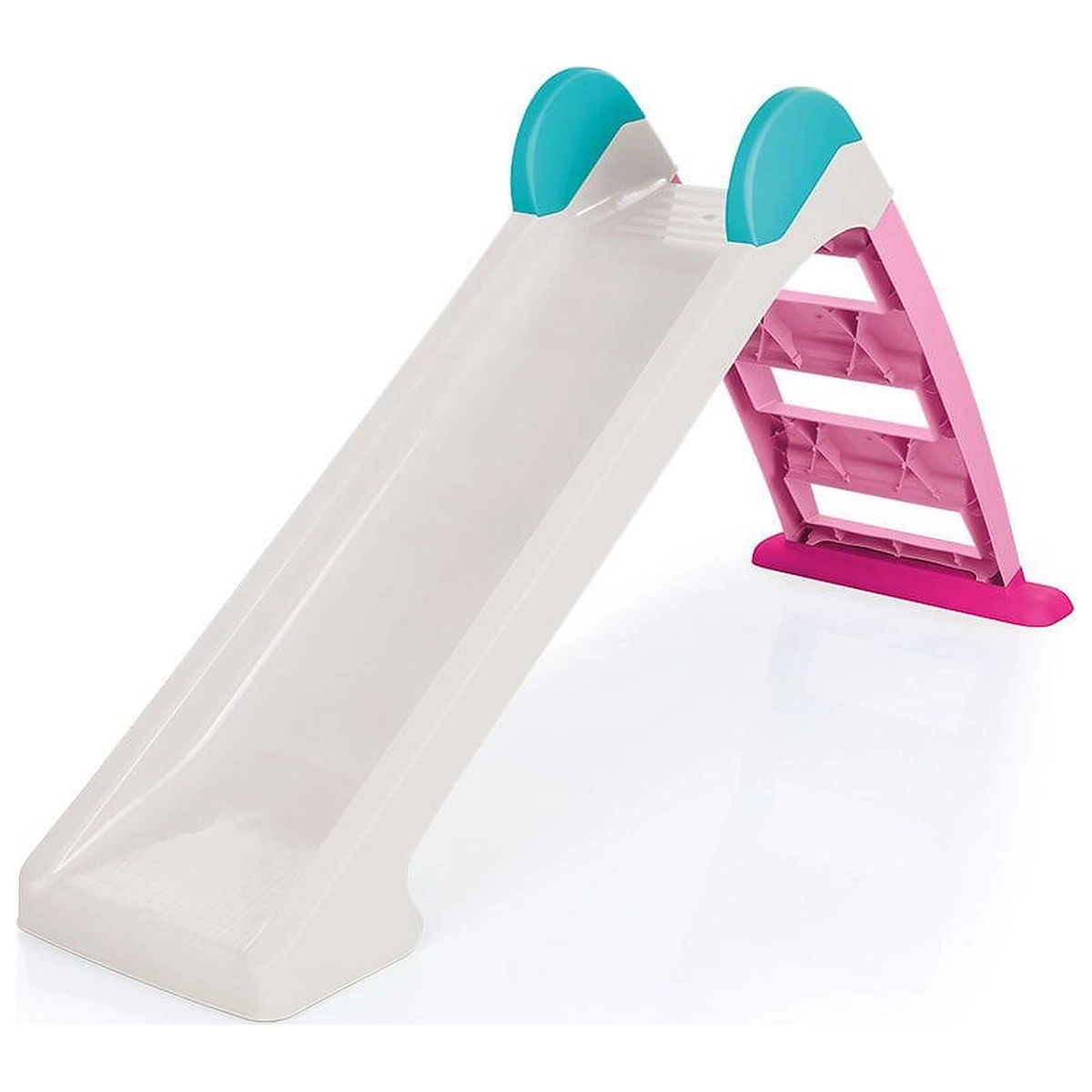 Jucarii exterior - Tobogan - Alb& roz DOLU 2 ani+