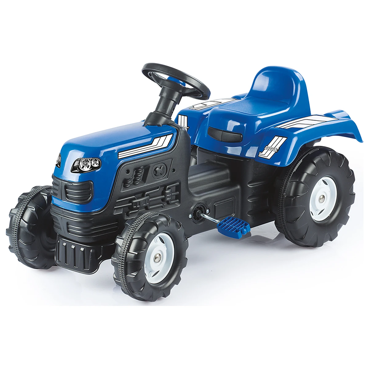 Tractoare copii - Tractor cu pedale - albastru DOLU 3 ani+