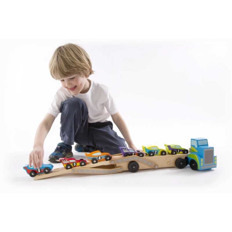 Transportor de masini gigant Melissa and Doug [2]