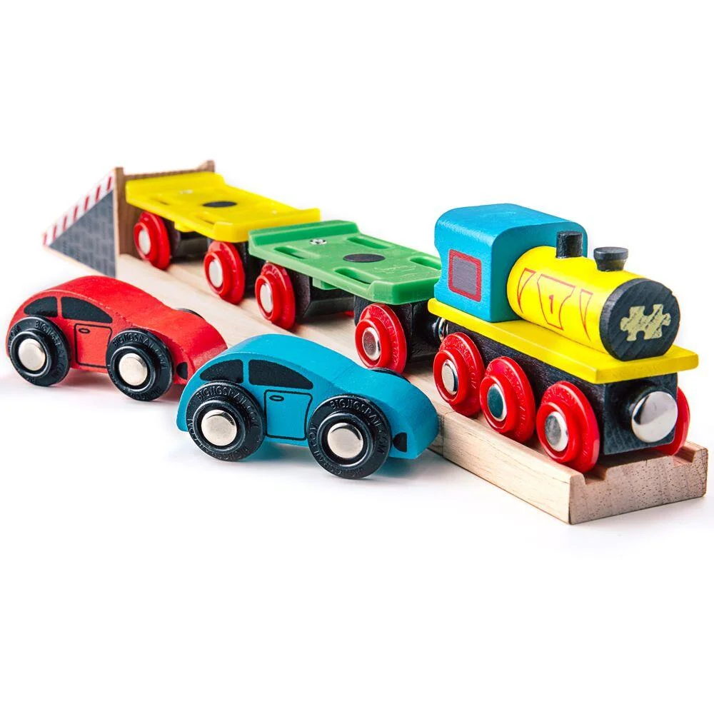 Trenulete si accesorii - Trenulet cu platforma auto