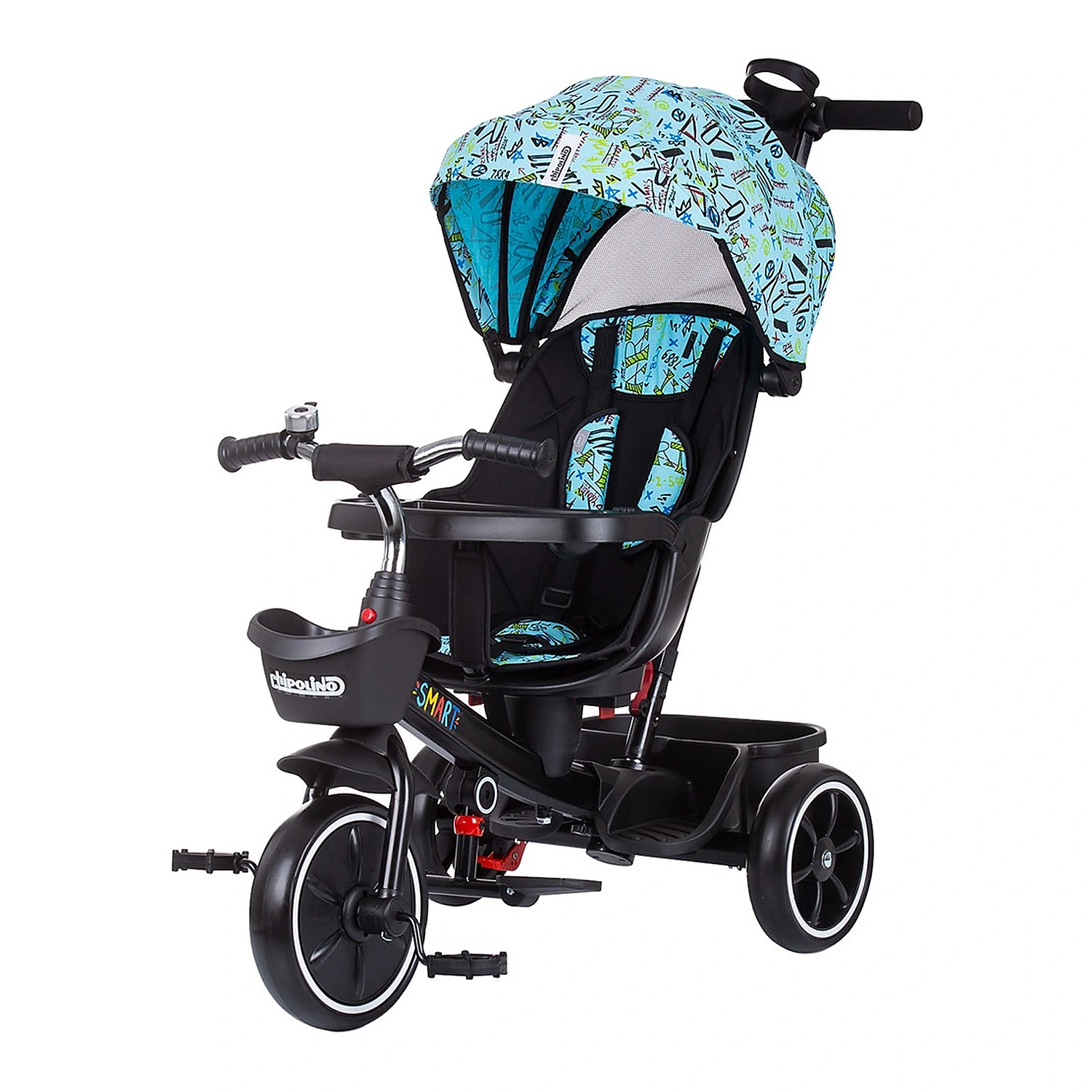 Triciclete - Tricicleta Chipolino Smart cu sezut reversibil, Blue