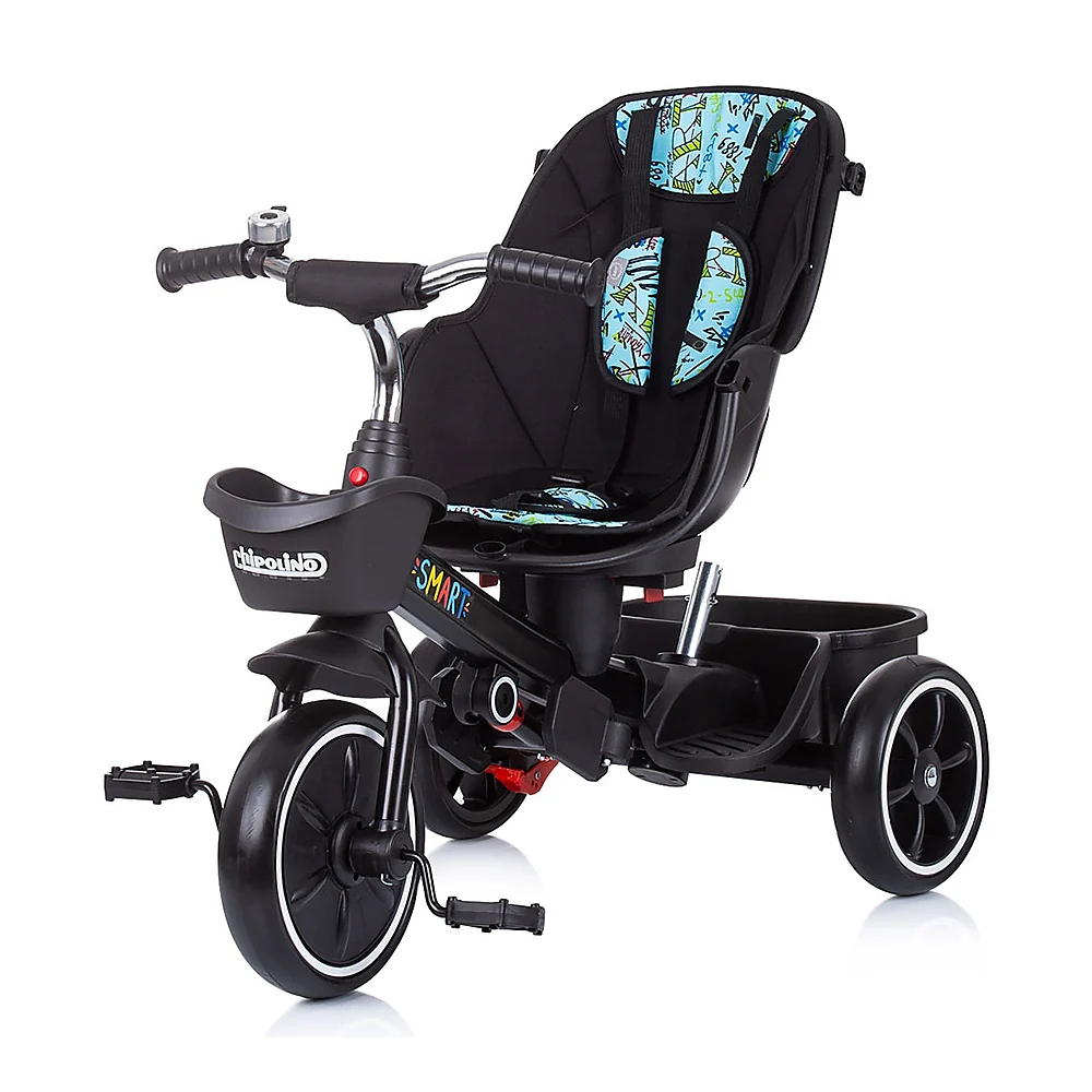Tricicleta Chipolino Smart cu sezut reversibil, Blue [3]
