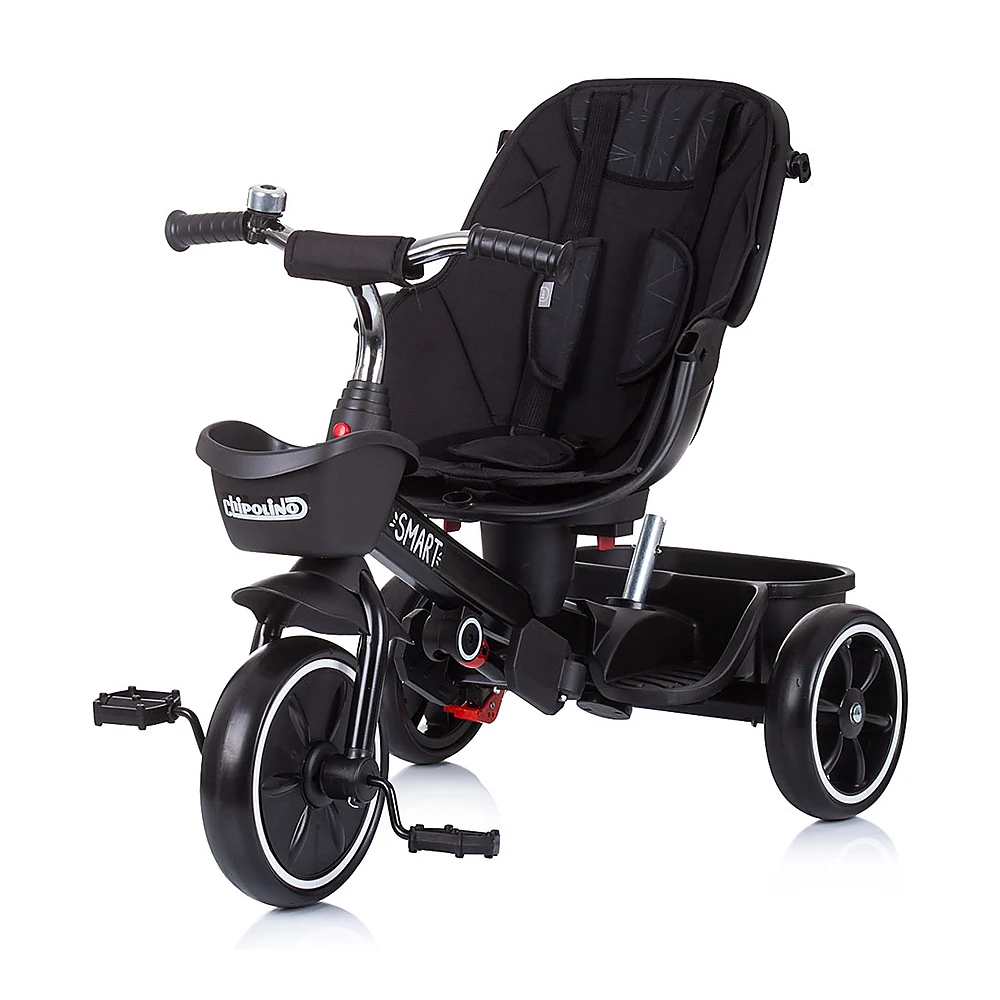 Tricicleta Chipolino Smart cu sezut reversibil, Raven [3]