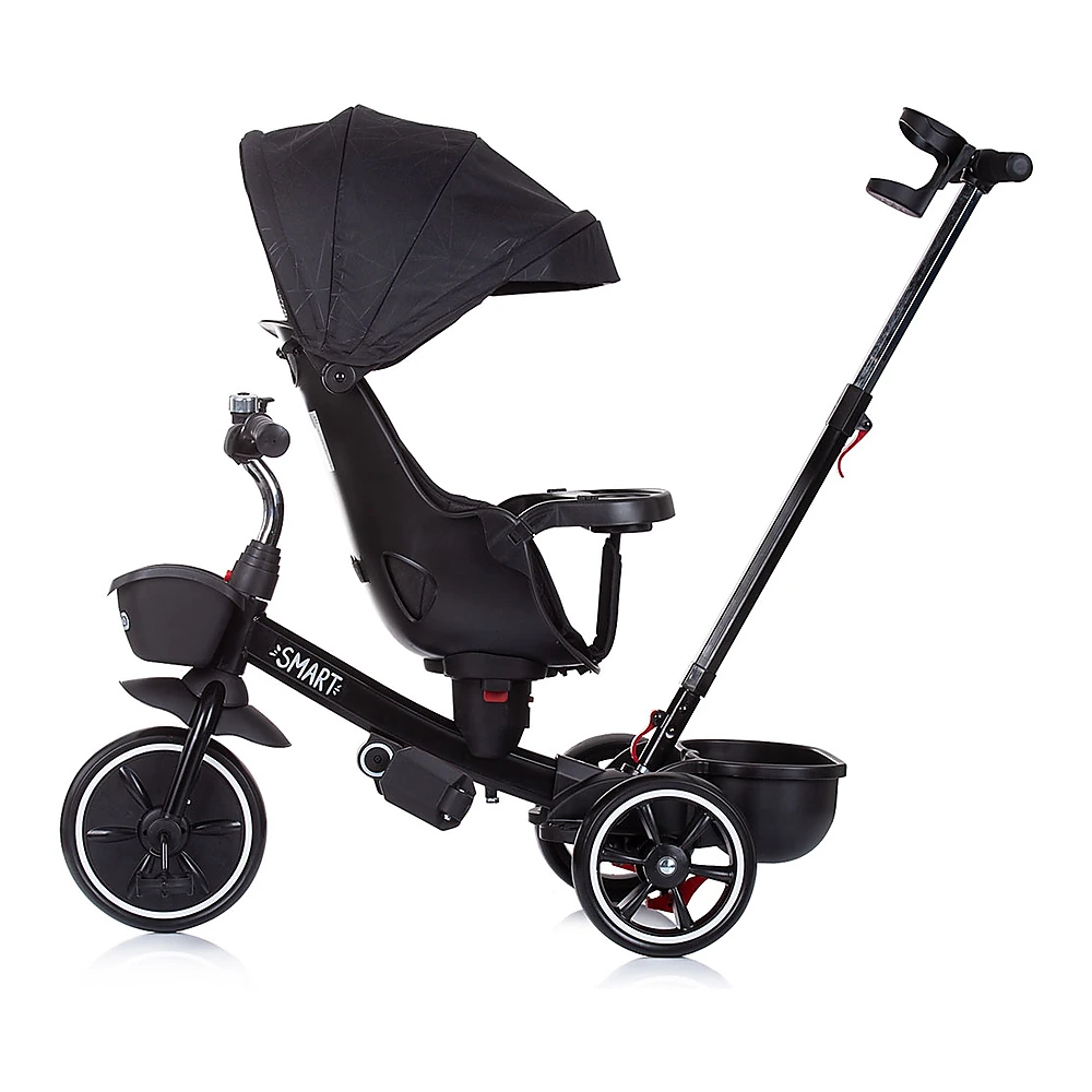 Tricicleta Chipolino Smart cu sezut reversibil, Raven [2]