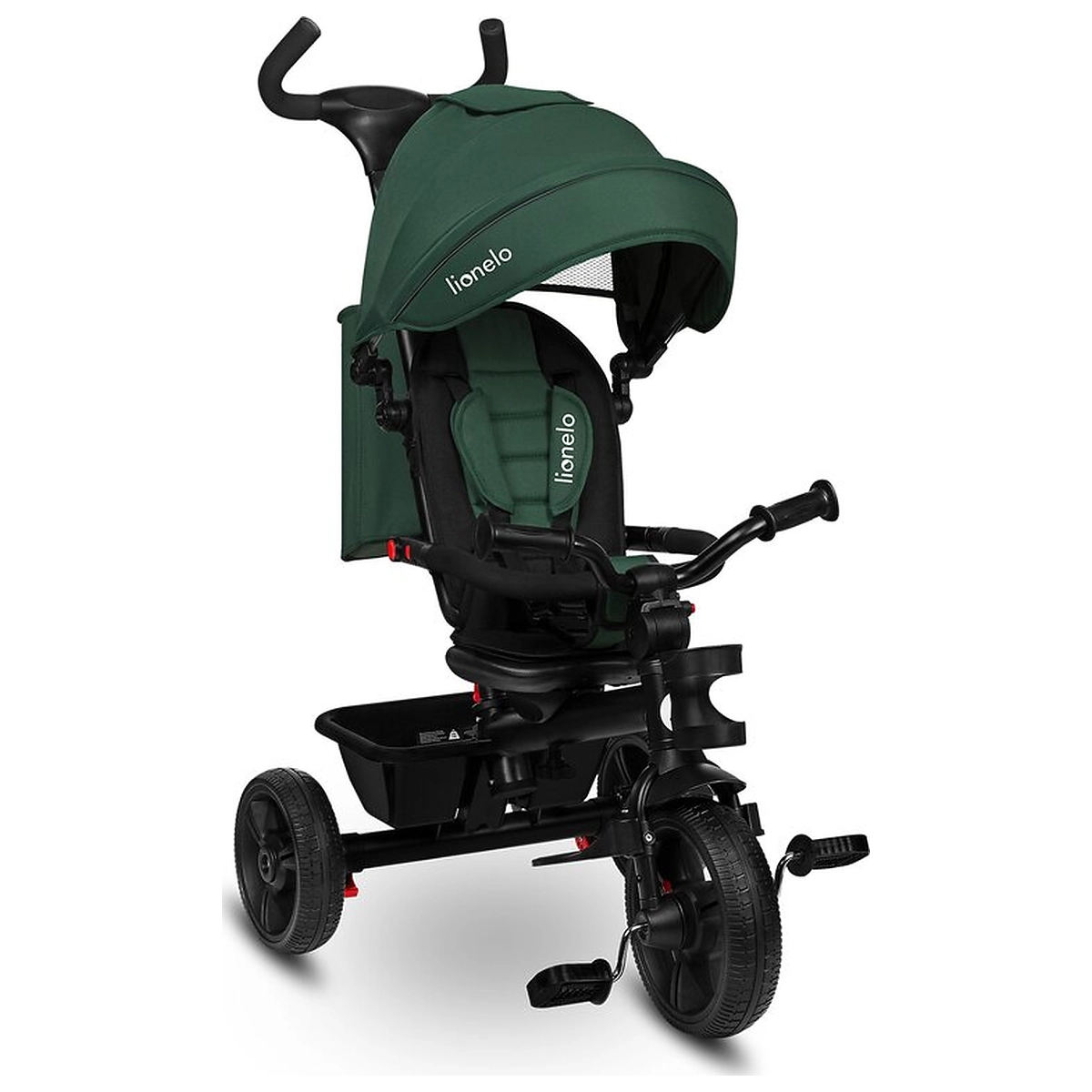 Triciclete - Tricicleta copii, Lionelo, Haari, Ultrapliabila, Multifunctionala, Suport picioare, Control al directiei, Scaun