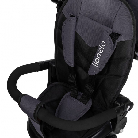 Tricicleta copii, Lionelo, Tris Plus, Ultrapliabila, Scaun reversibil, Grey stone [11]
