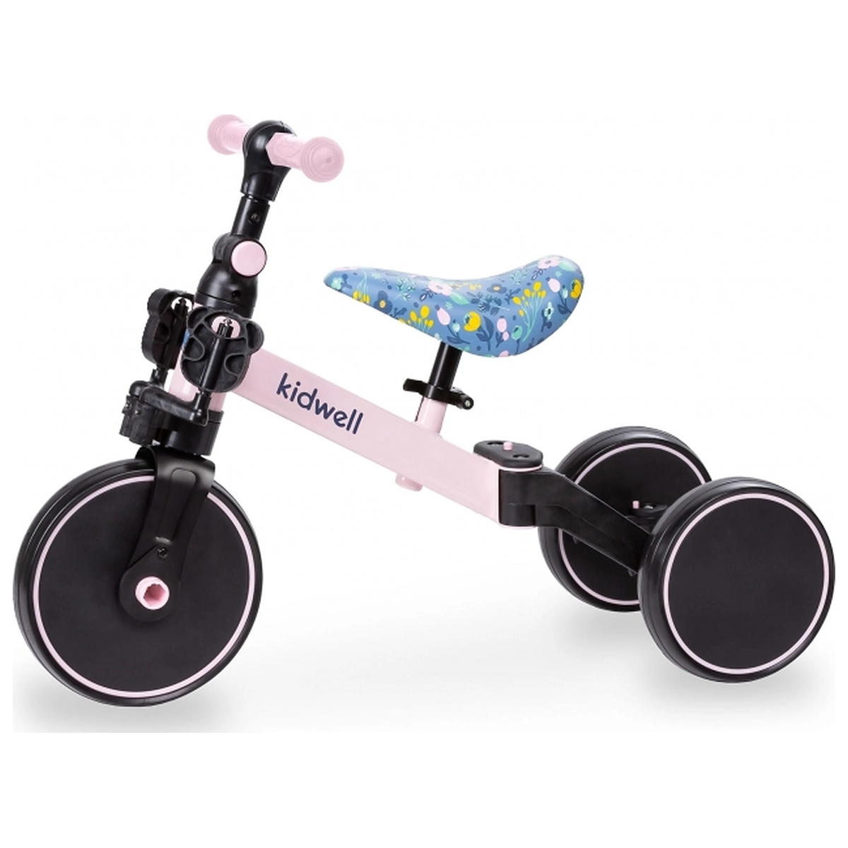 Triciclete - Tricicleta cu pedale 3 in 1 Kidwell Pico Spring Flower 2 ani+