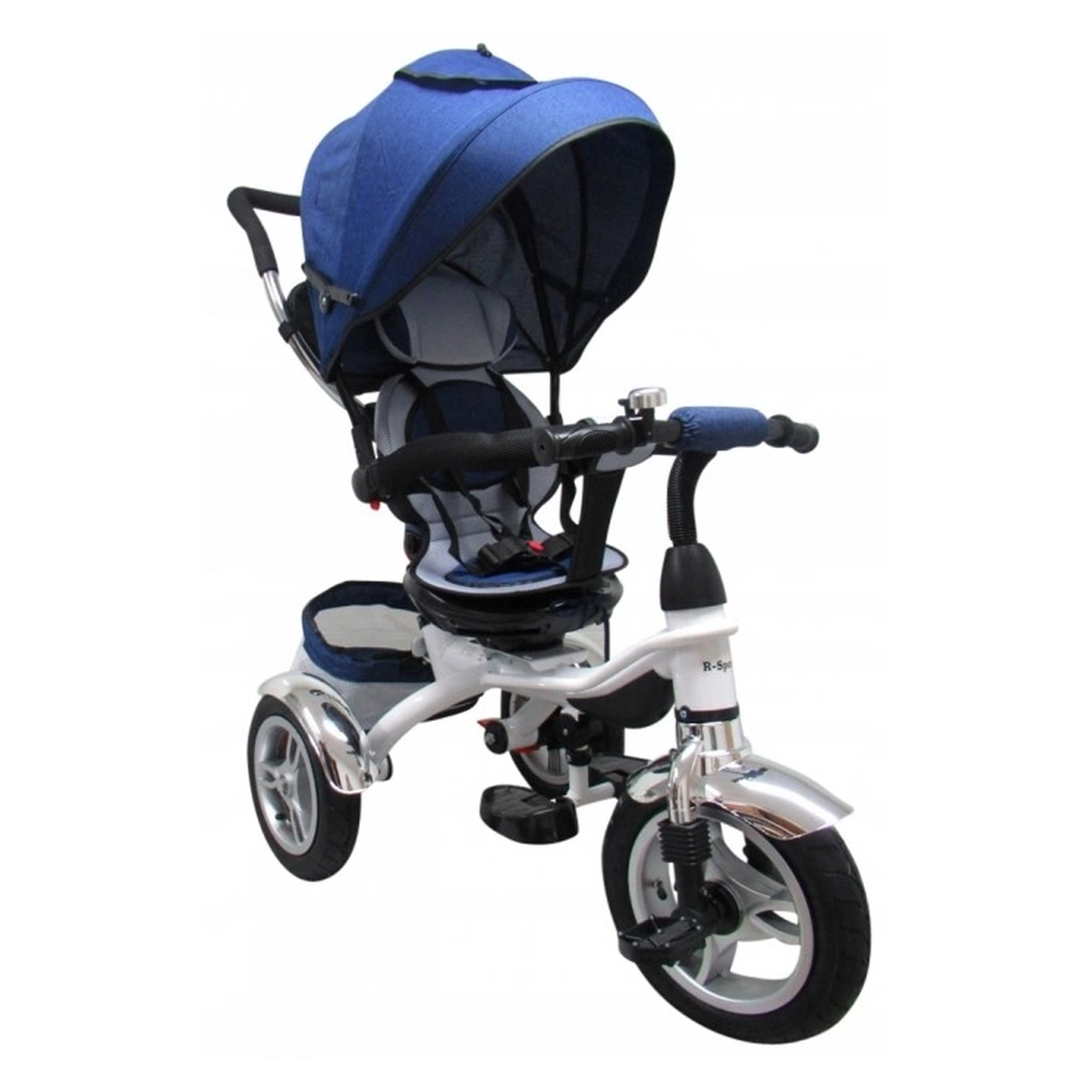 Triciclete - Tricicleta cu pedale 3 in 1 R-Sport T3 - Albastru