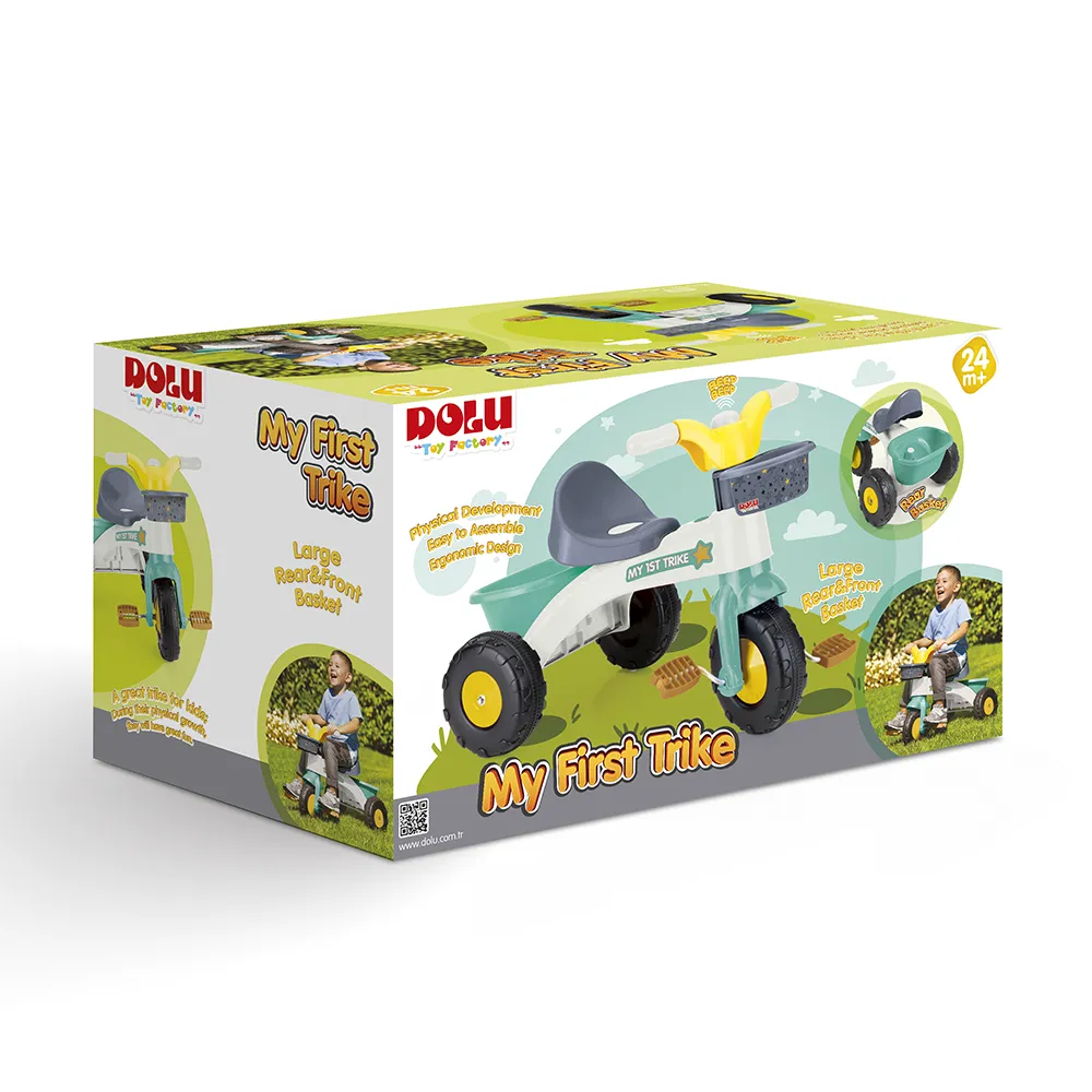 Tricicleta DOLU pastel My 1st Trike copii 2 ani, 30 kg [4]