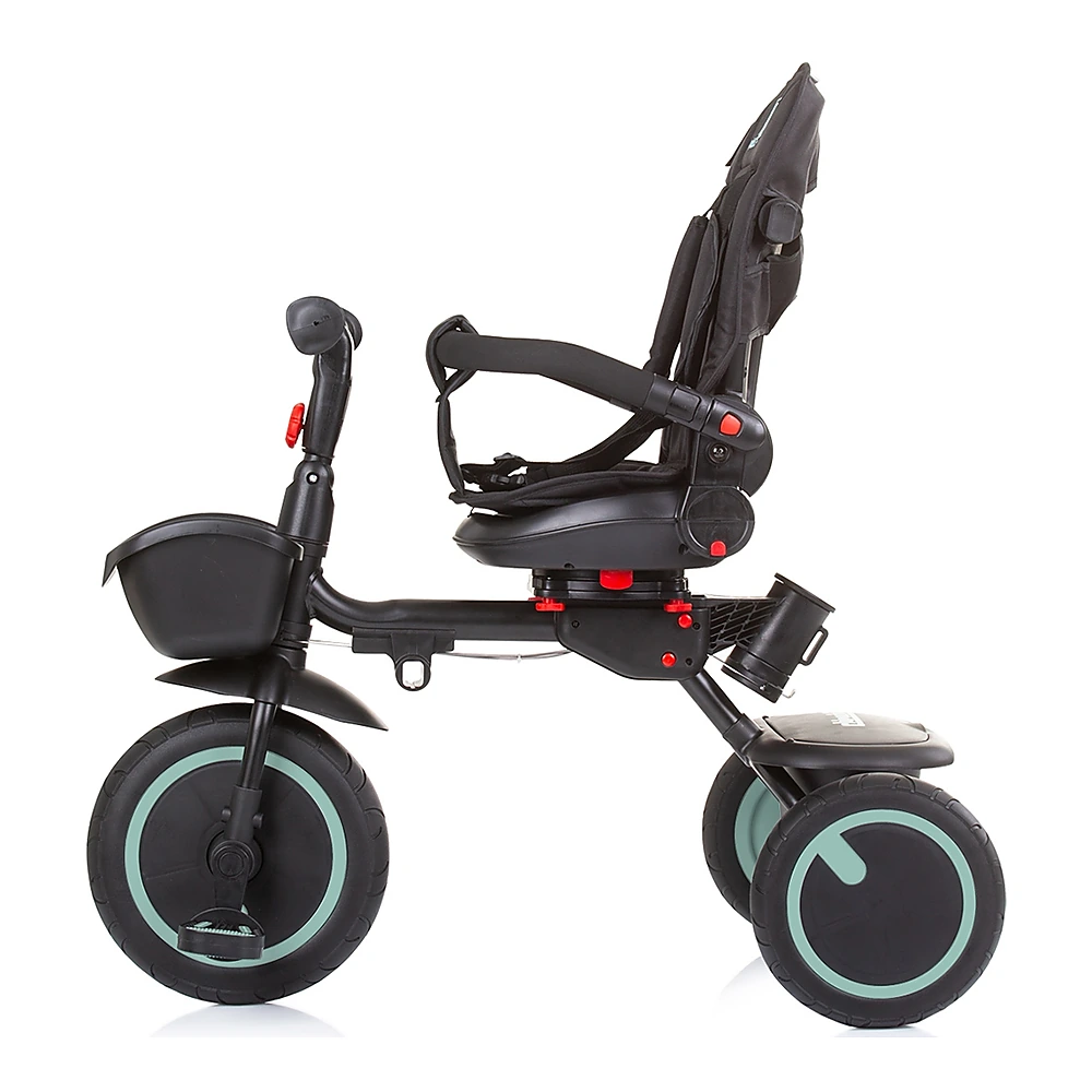 Tricicleta pliabila Chipolino Quick Fold cu sezut reversibil aloe [5]