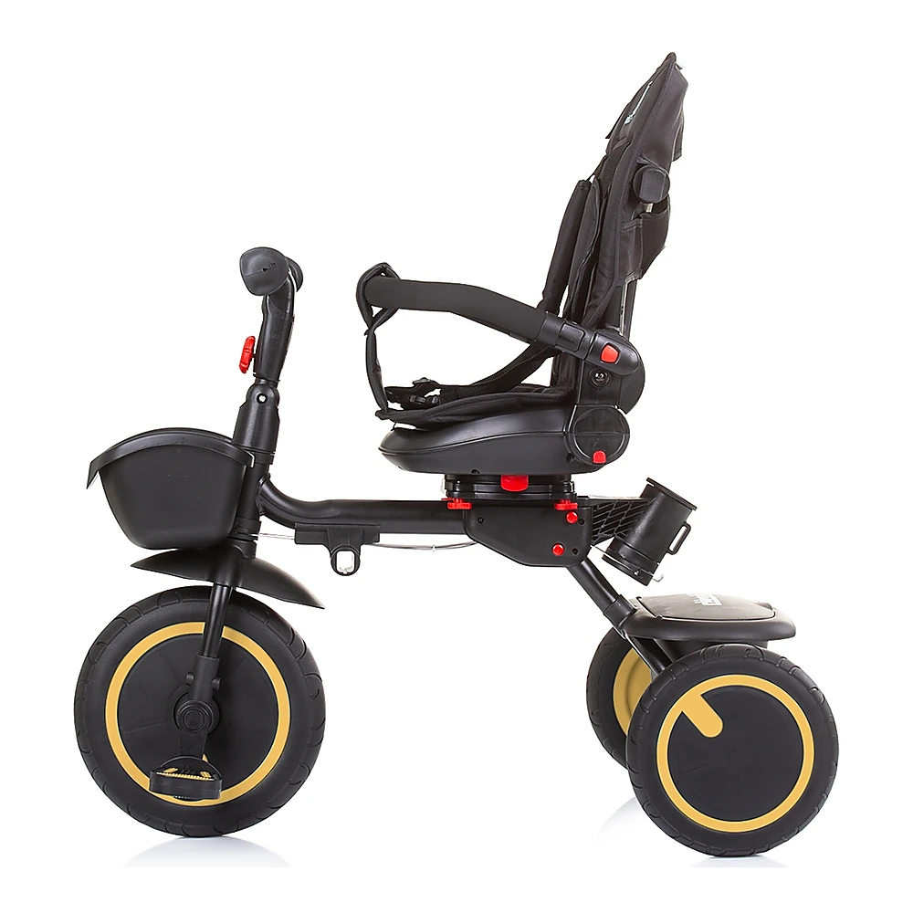 Tricicleta pliabila Chipolino Quick Fold cu sezut reversibil graphite [5]