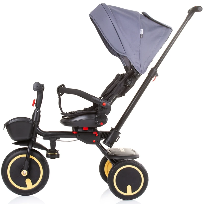 Tricicleta pliabila Chipolino Quick Fold cu sezut reversibil graphite [2]