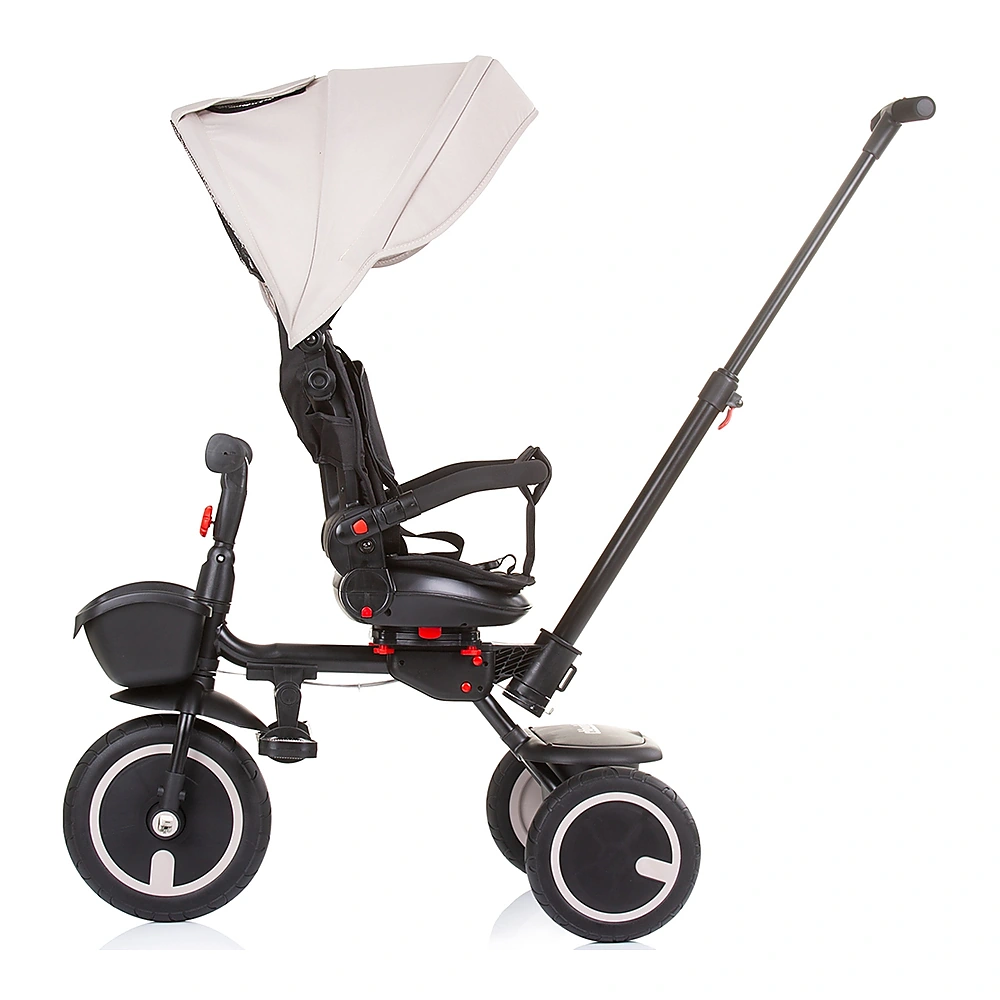 Tricicleta pliabila Chipolino Quick Fold cu sezut reversibil sand [3]