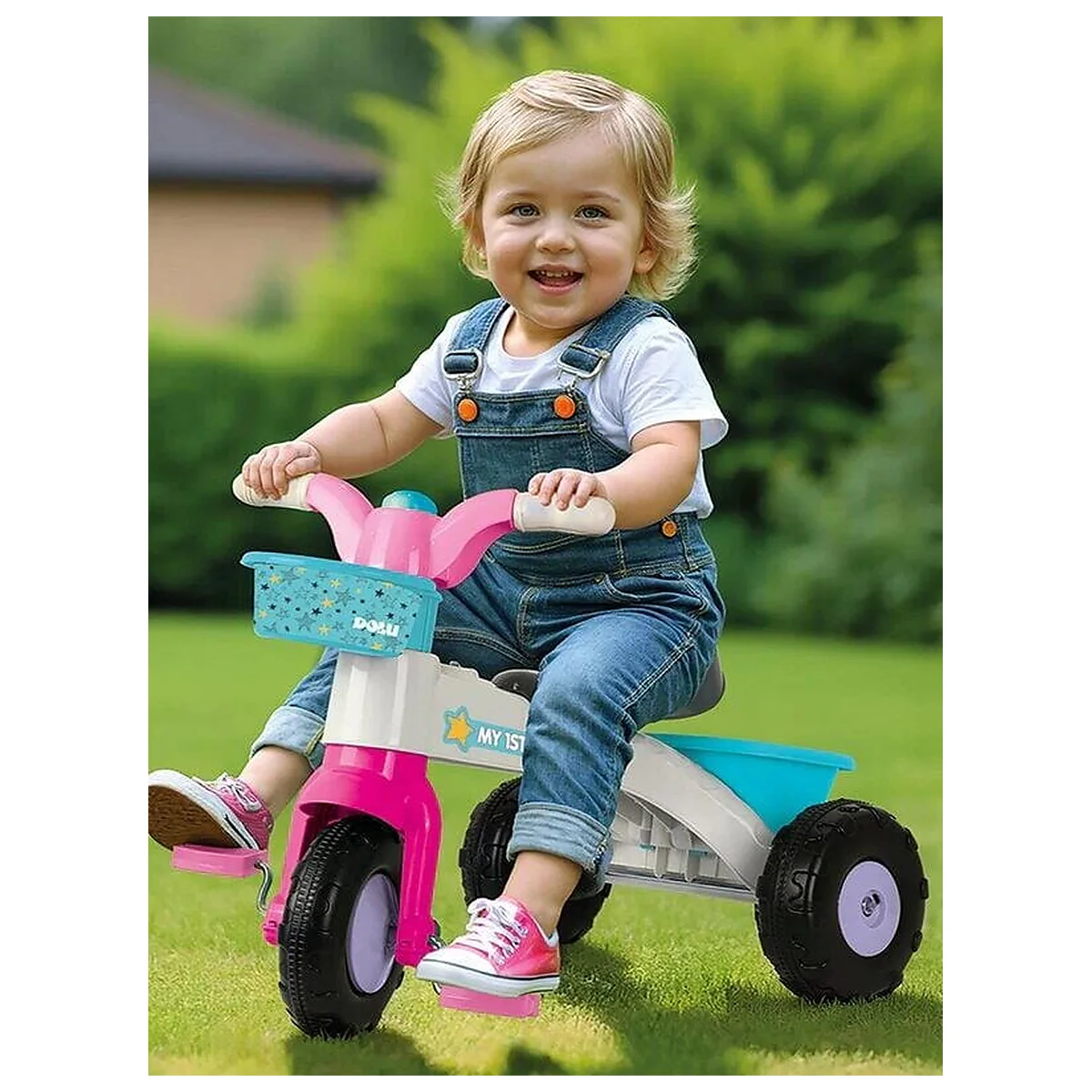 Triciclete - Tricicleta roz - My first trike DOLU 2 ani+