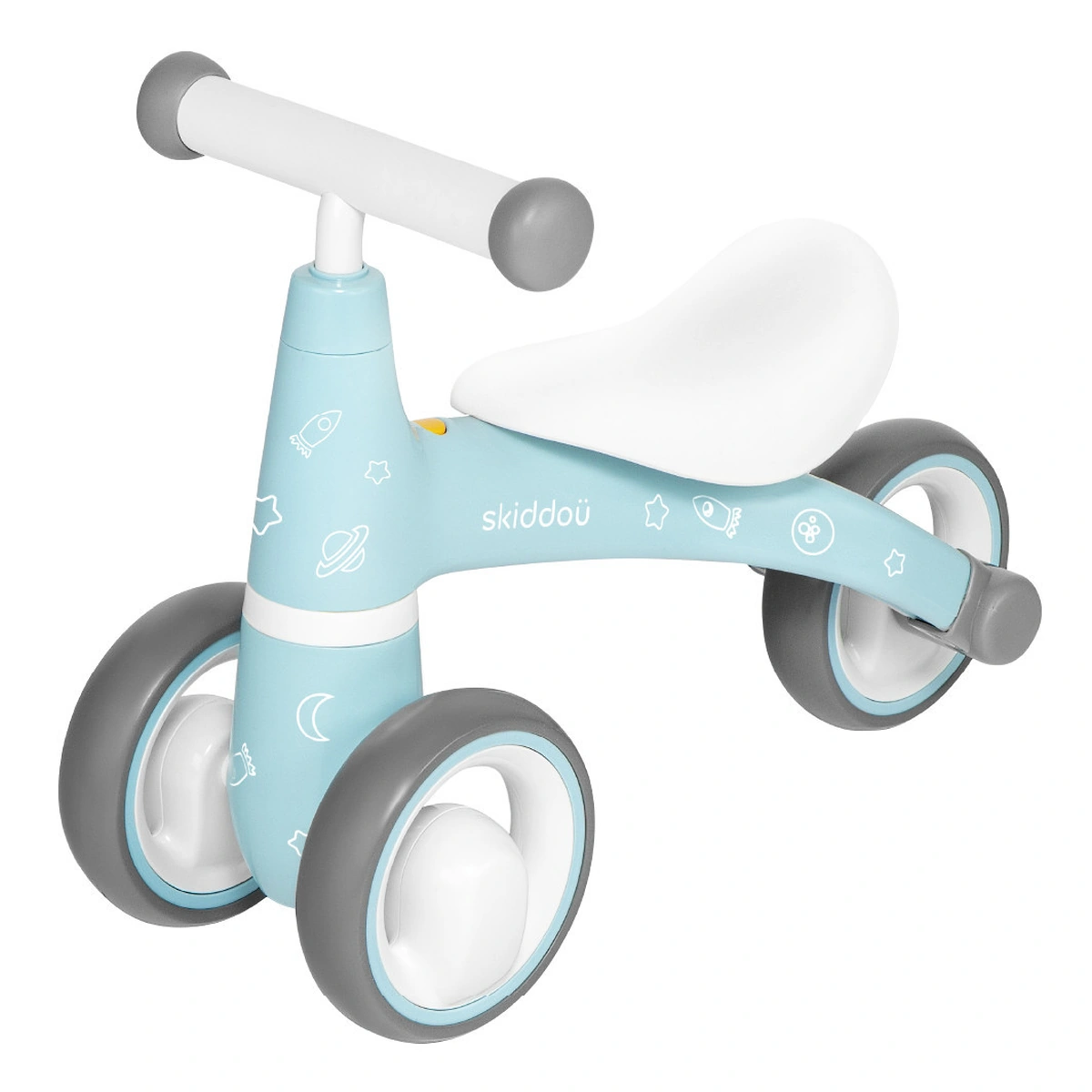 Triciclete - Tricicleta Skiddou Berit Ride-On, Sky High, Bleu
