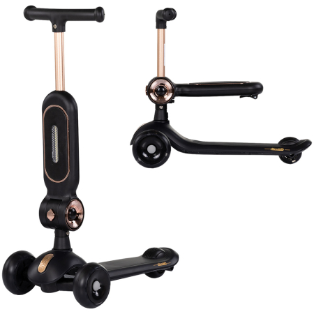 La plimbare - Trotineta Chipolino Bloomi, Black