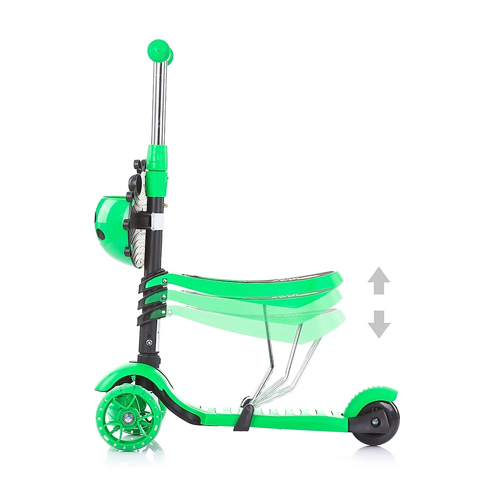 Trotineta Chipolino Kiddy Evo 3 in 1 cu maner lime [5]